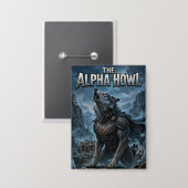 The Alpha Howl 缶バッジ (正面/裏面)