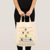 "the alphabet book" - book cover - Grocery Tote トートバッグ (正面(商品))