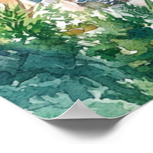 The Amalfi Coast, Italy ポスター (角)