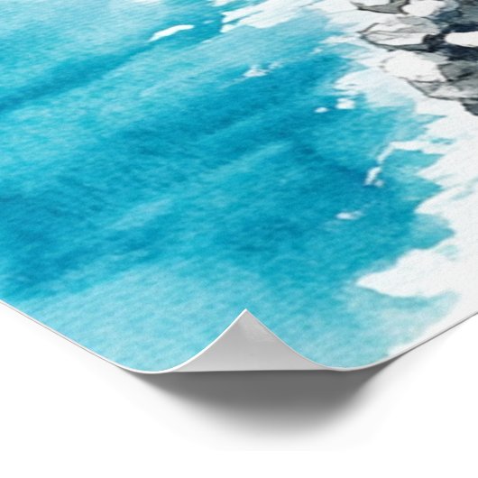 The Amalfi Coast, Italy ポスター (角)