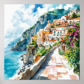 The Amalfi Coast, Italy ポスター (正面)