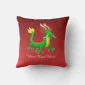 The Amazing Azure Dragon クッション (裏面)