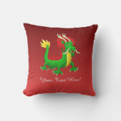 The Amazing Azure Dragon クッション (正面)