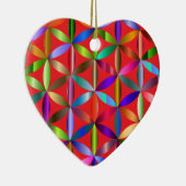 The Amazing Flower of Life a Valentines Day Tree  セラミックオーナメント (右)