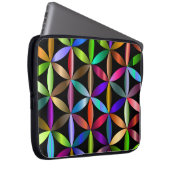 The Amazing Flower of Life on an Electronics Bag ラップトップスリーブ (正面右)