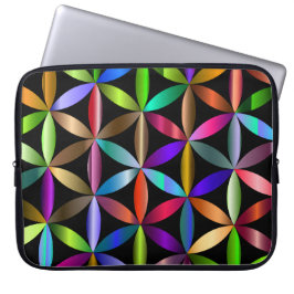 The Amazing Flower of Life on an Electronics Bag ラップトップスリーブ