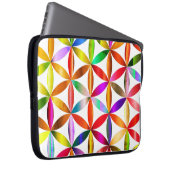 The Amazing Flower of Life on an Electronics Bag ラップトップスリーブ (正面右)
