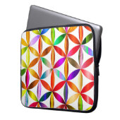 The Amazing Flower of Life on an Electronics Bag ラップトップスリーブ (正面左)