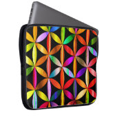 The Amazing Flower of Life on an Electronics Bag ラップトップスリーブ (正面右)