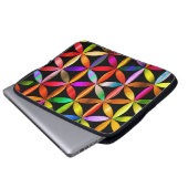 The Amazing Flower of Life on an Electronics Bag ラップトップスリーブ (正面下部)