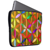 The Amazing Flower of Life on an Electronics Bag ラップトップスリーブ (正面右)