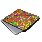 The Amazing Flower of Life on an Electronics Bag ラップトップスリーブ (正面下部)