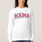 The Amazing MAMA - 5スター評価のママSweatshirt スウェットシャツ (正面)
