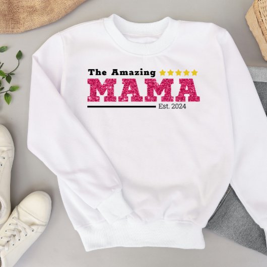 The Amazing MAMA - 5スター評価のママSweatshirt スウェットシャツ