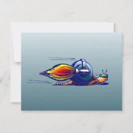 The Amazing Rocket Snail with a Jetpack カード