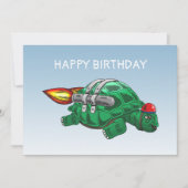 The Amazing Rocket Turtle カード (正面)