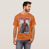 The Amazing SpiderMan Comic Bookribute Design fami Tシャツ (正面フル)