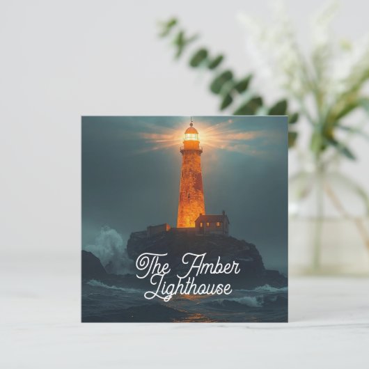 The Amber Lighthouse Card (スタンド正面)