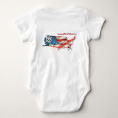 The America route 66 style for Mam Polo shirt ポロシャツ (裏面)