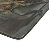 The American Fireman：いつでも準備 カッティングボード (角)