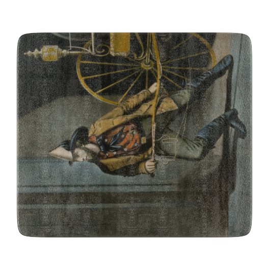 The American Fireman：いつでも準備 カッティングボード (正面)