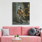 The American Fireman:いつでも準備 キャンバスプリント (インサイチュ (リビング))