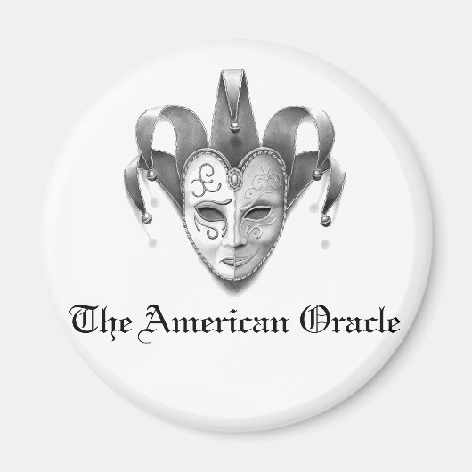 The American Oracle Logo Magnet マグネット (正面)
