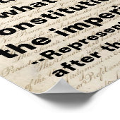 The American People Force Congress to Act Protest ポスター (角)