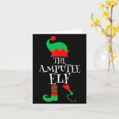 The Amputee Elf Christmas Funny Limb Surgery Joke  カード (黄色い花)