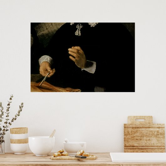 The Anatomy Lesson of Dr. Nicolaes Tulp, 1632 ポスター (キッチン)