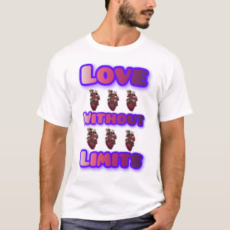 The anatomy of love, the blooming heart in love tシャツ