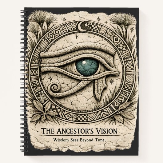 The Ancestor's Vision | ホルスの目  ノートブック (正面)