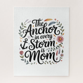 The Anchor In Every Storm Is Mom ジグソーパズル