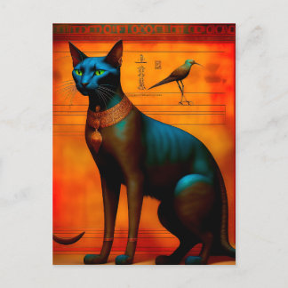 The Ancient Egyptian Cat Bastet ポストカード