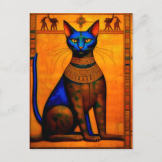 The Ancient Egyptian Cat Bastet ポストカード