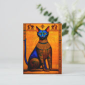 The Ancient Egyptian Cat Bastet ポストカード (スタンド正面)
