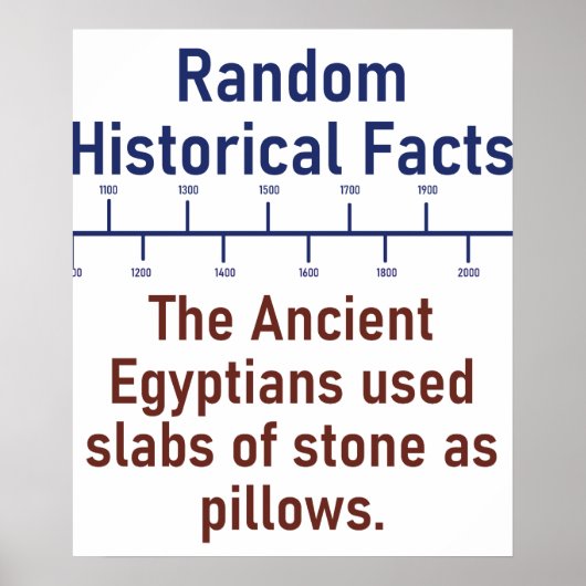 The Ancient Egyptians Used Slabs Of Stone - Histor ポスター (正面)