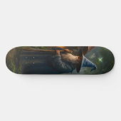 The ancient forest wizard 8.125 skateboard deck スケートボード (横)