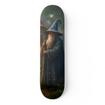 The ancient forest wizard 8.125 skateboard deck