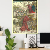 The Angel With The Key by Albrecht Dürer ポスター (ホームオフィス)