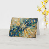 The Angel's Christmas Vigil Christmas Card カード (黄色い花)