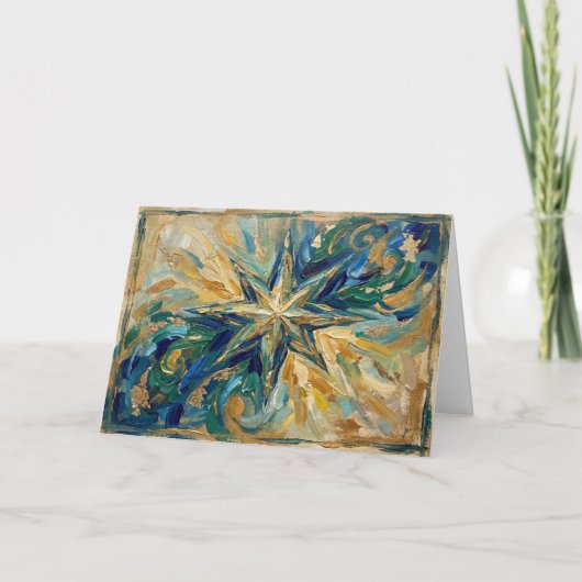 The Angel's Christmas Vigil Christmas Card カード (正面)