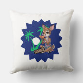 The angry rabbit  クッション (裏面)