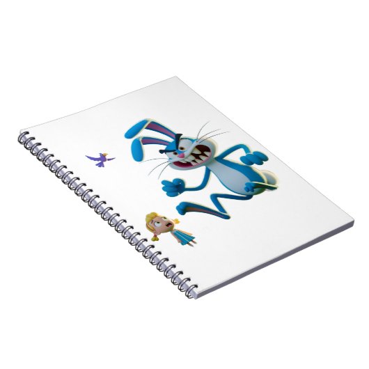 The angry rabbit  ノートブック (右側)