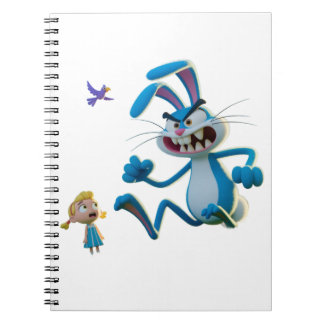 The angry rabbit  ノートブック