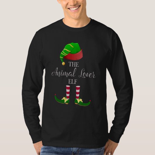 The Animal   Elf Cute   Christmas Family Tシャツ (正面)
