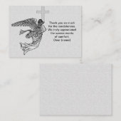 The Anjel 飛んでいる After Frinyサンキューカード ノートカード (正面/裏面)