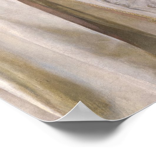 The Annunciation by Dante Gabriel Rossetti ポスター (角)