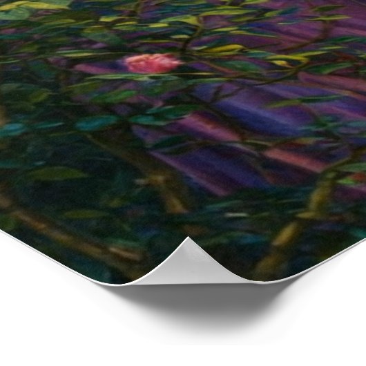 The Annunciation by John William Waterhouse ポスター (角)