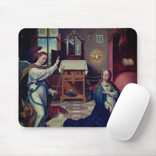 The Annunciation by Joos van Cleve:  マウスパッド (マウス)
